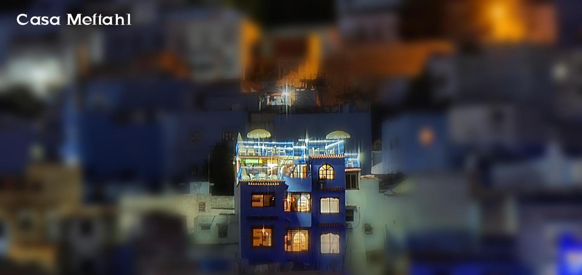 Appartement Casa Meftah Blue à Chefchaouen Extérieur photo