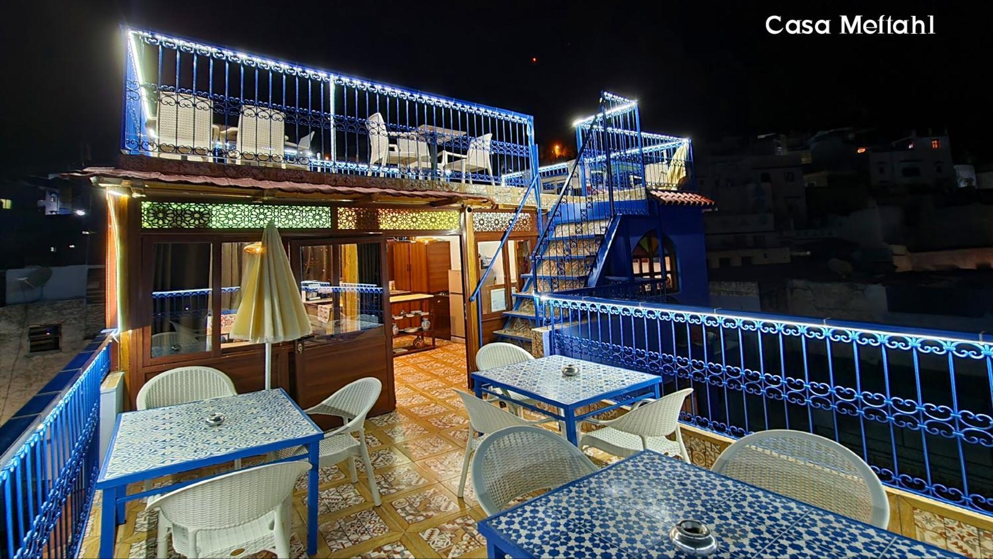 Appartement Casa Meftah Blue à Chefchaouen Extérieur photo