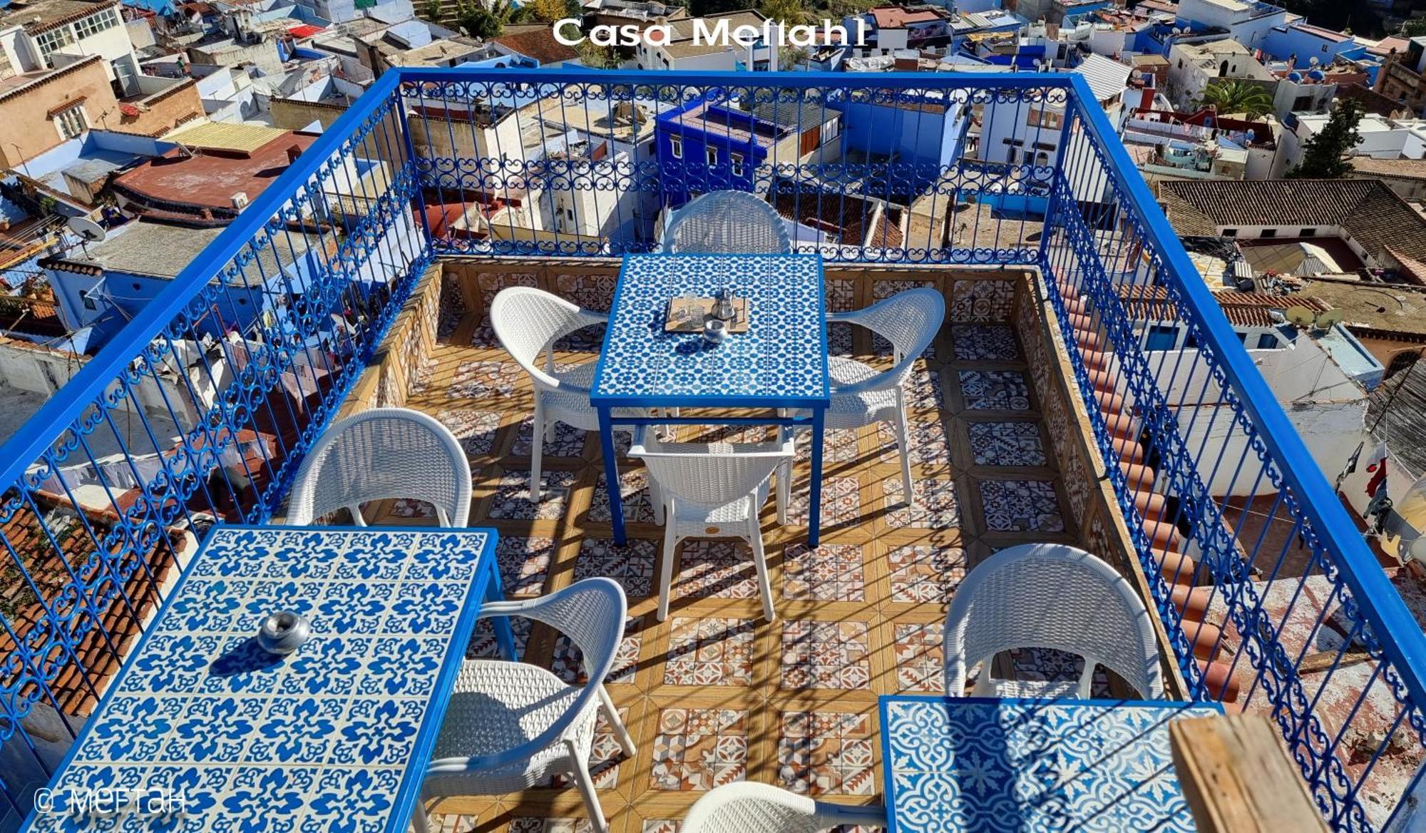 Appartement Casa Meftah Blue à Chefchaouen Extérieur photo