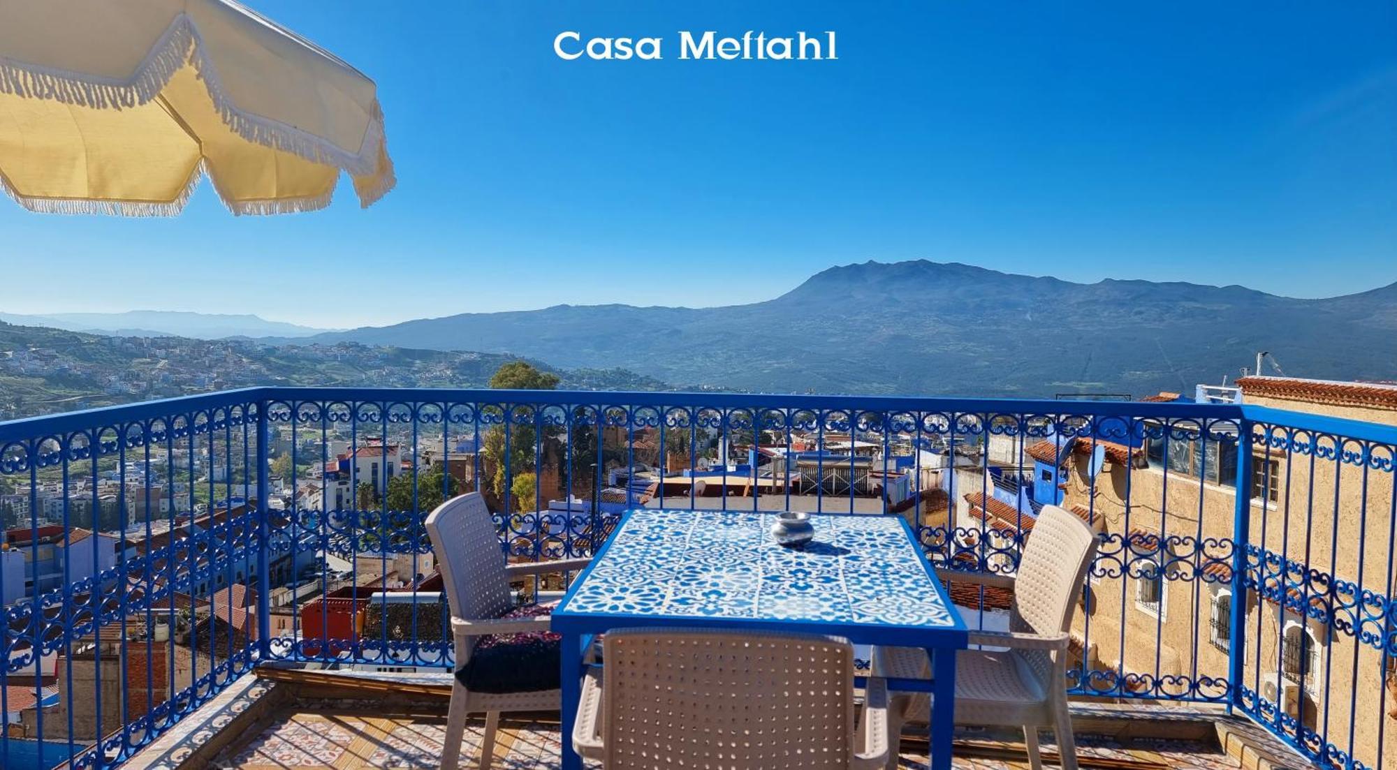 Appartement Casa Meftah Blue à Chefchaouen Extérieur photo