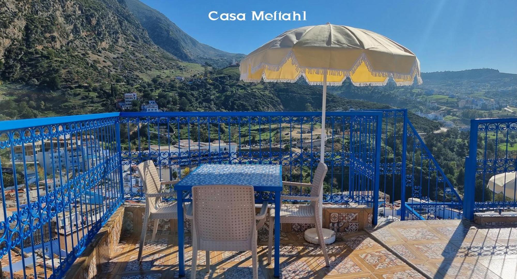 Appartement Casa Meftah Blue à Chefchaouen Extérieur photo