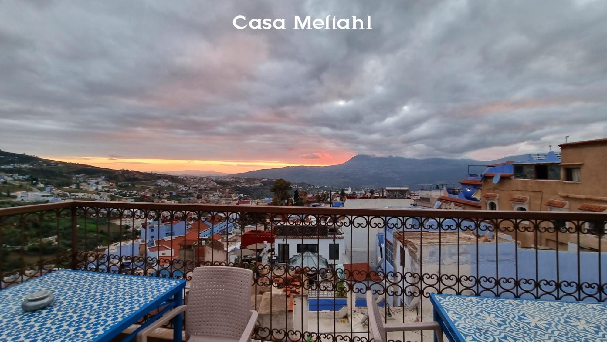 Appartement Casa Meftah Blue à Chefchaouen Extérieur photo