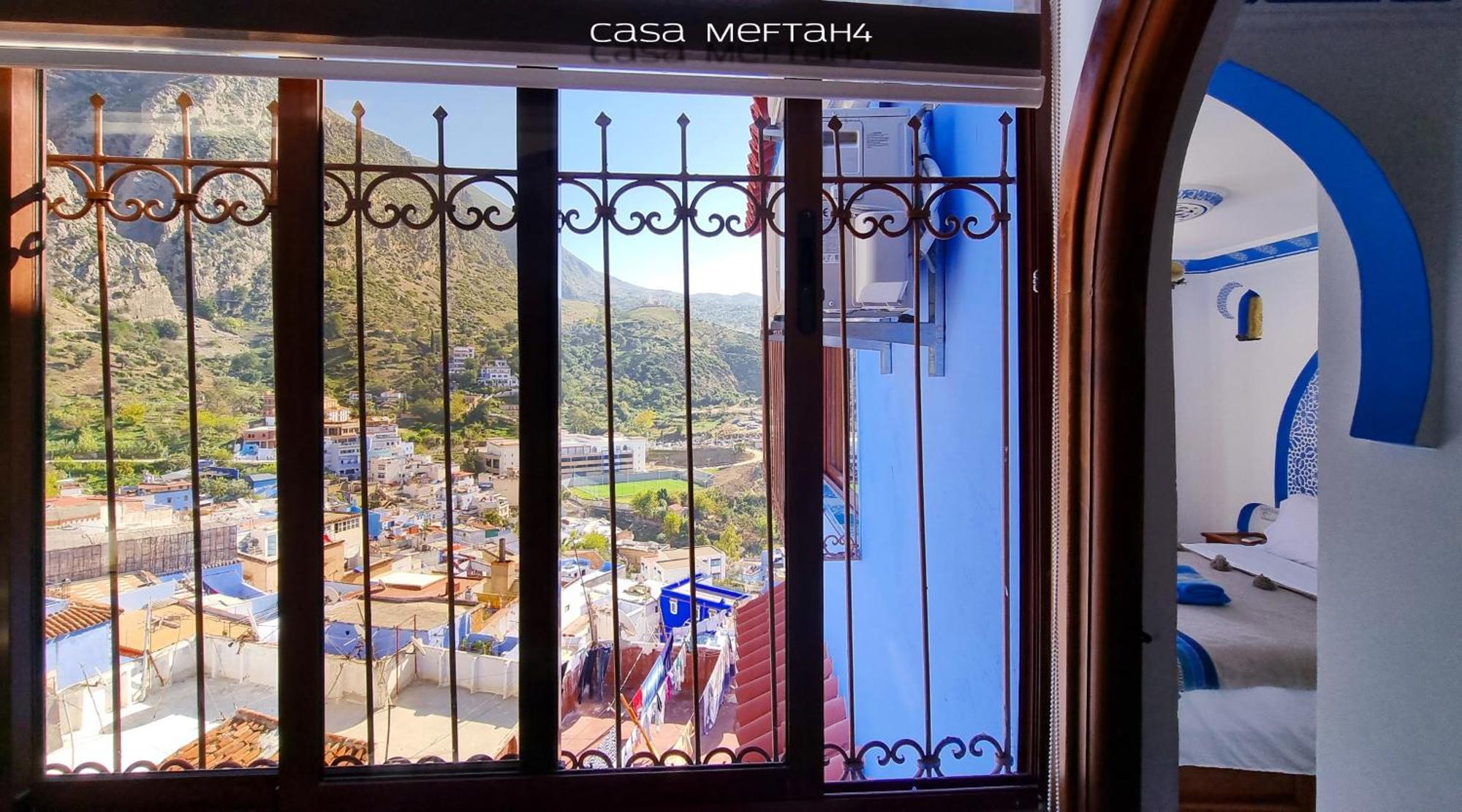 Appartement Casa Meftah Blue à Chefchaouen Extérieur photo