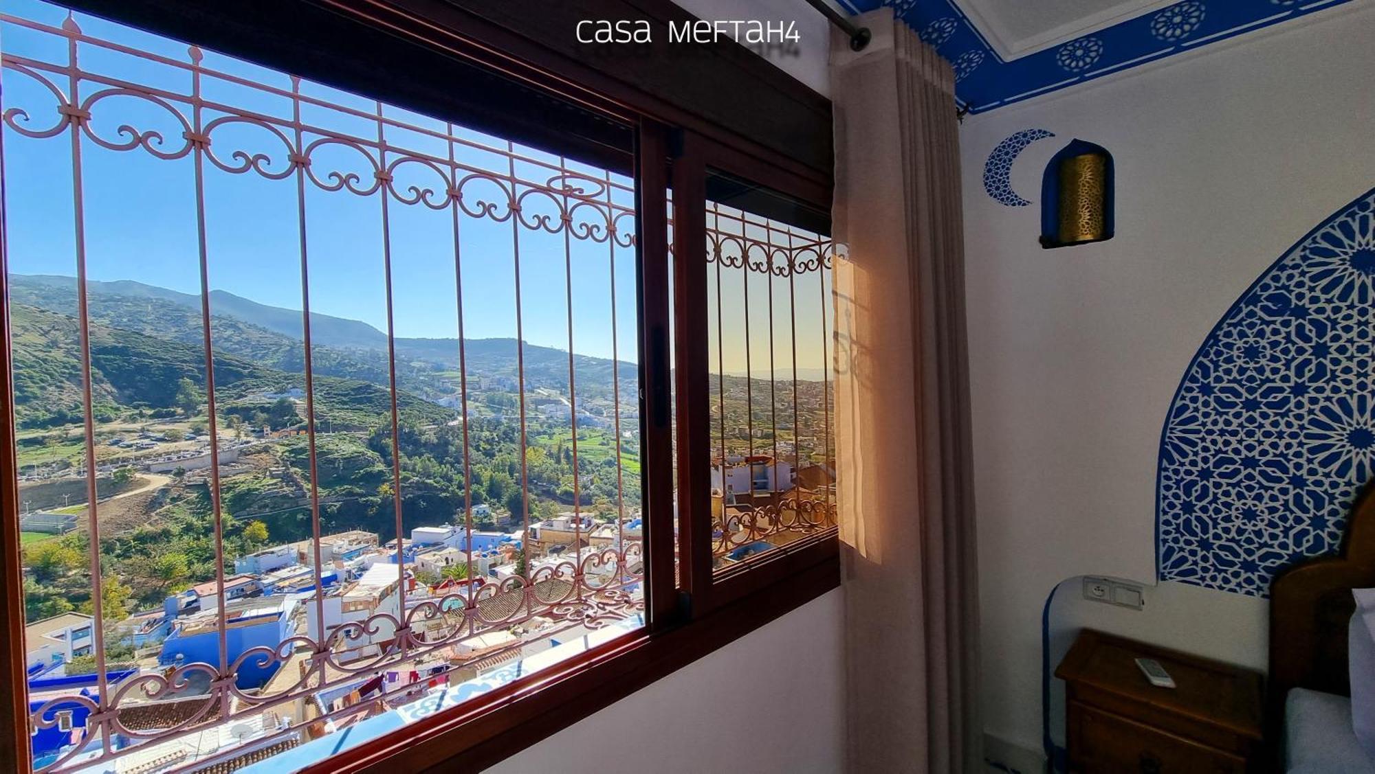 Appartement Casa Meftah Blue à Chefchaouen Extérieur photo