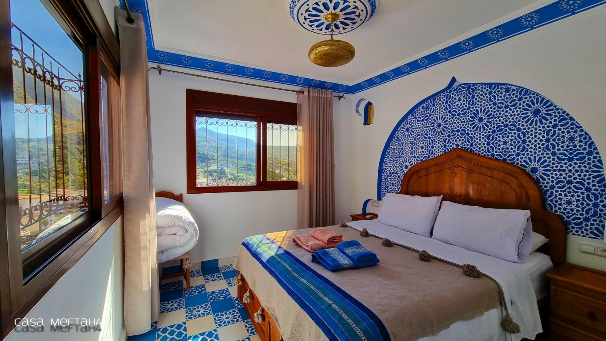 Appartement Casa Meftah Blue à Chefchaouen Extérieur photo