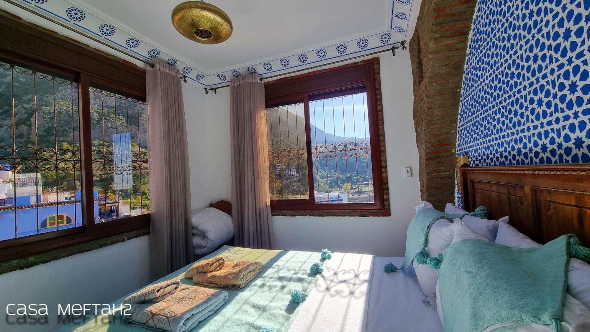 Appartement Casa Meftah Blue à Chefchaouen Extérieur photo