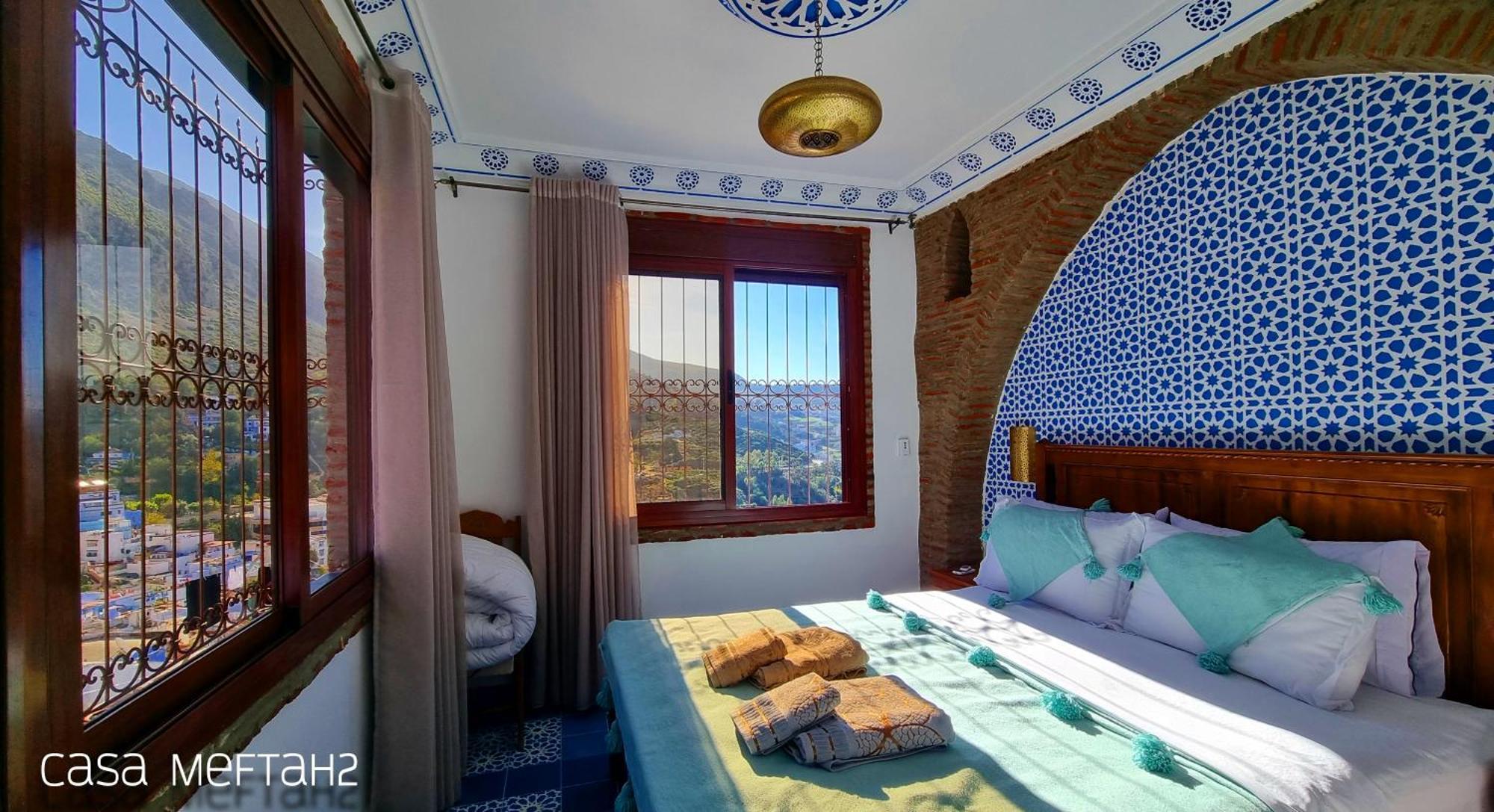 Appartement Casa Meftah Blue à Chefchaouen Extérieur photo