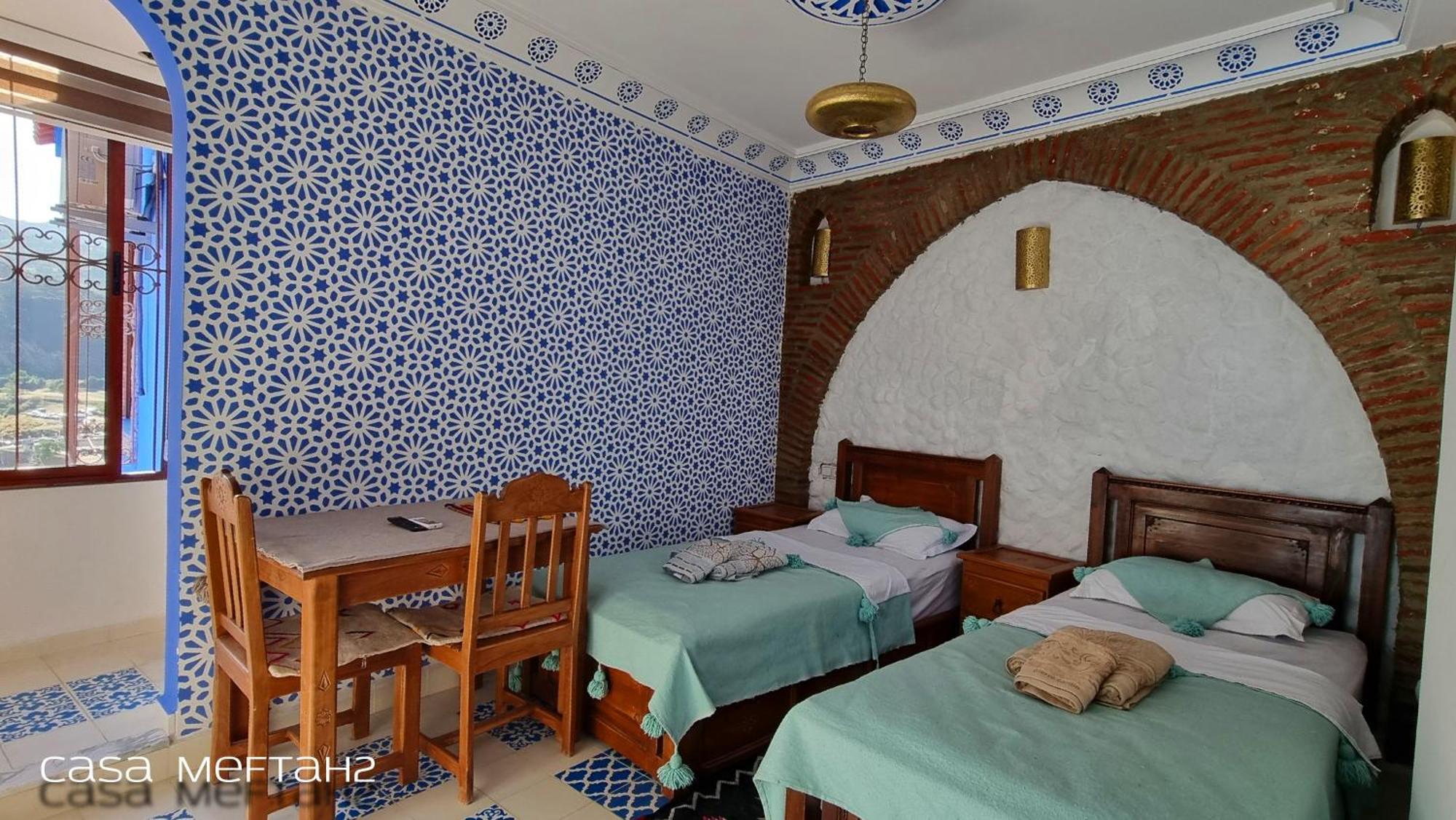 Appartement Casa Meftah Blue à Chefchaouen Extérieur photo