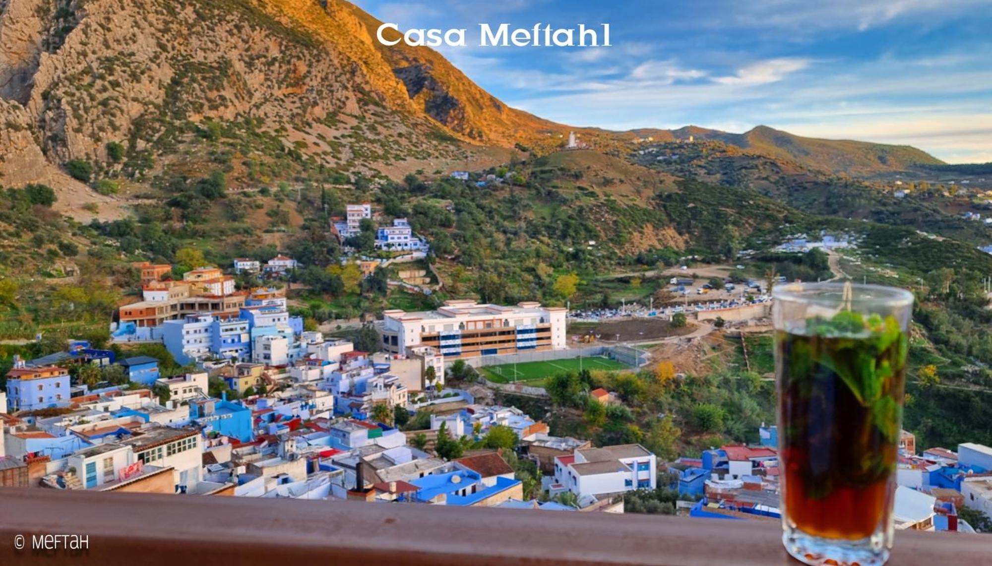 Appartement Casa Meftah Blue à Chefchaouen Extérieur photo