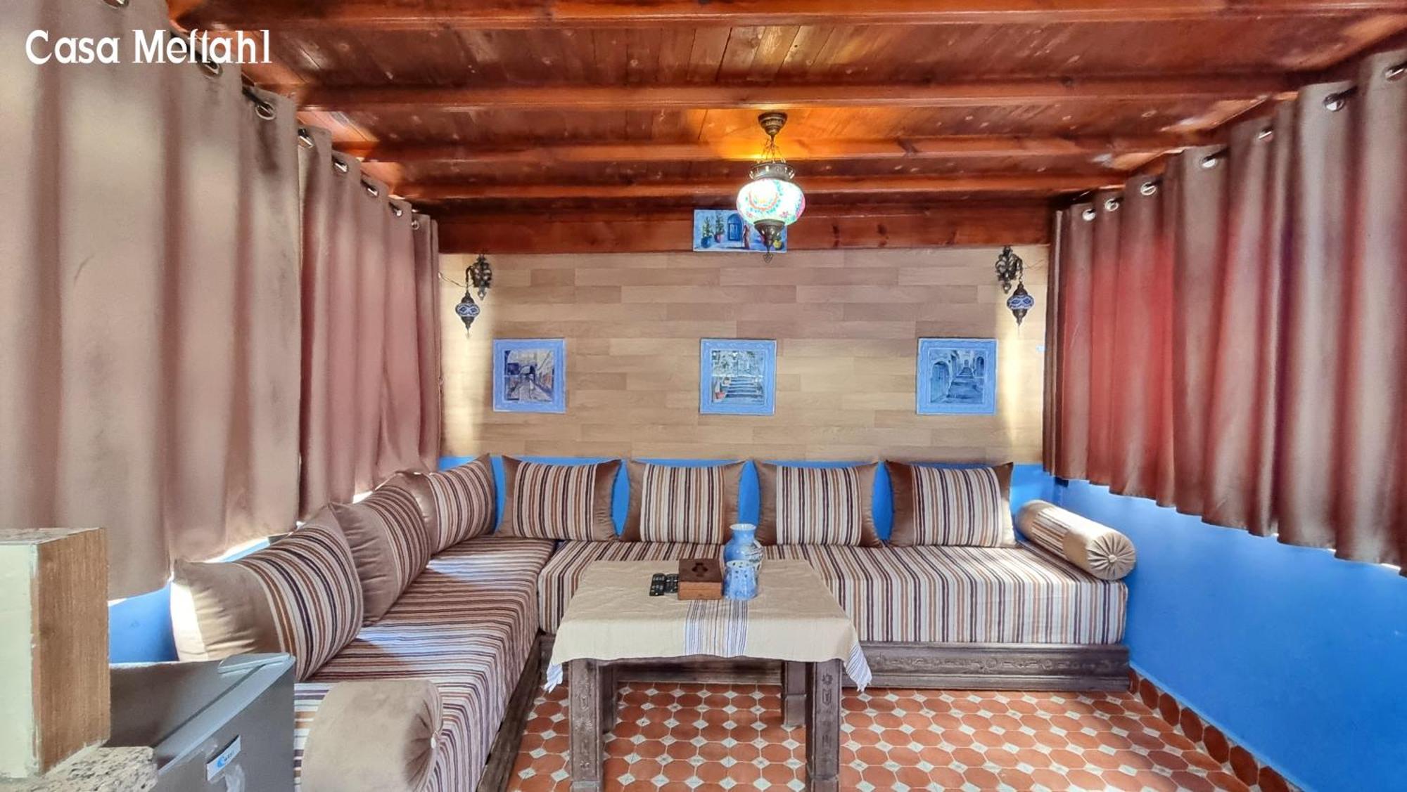 Appartement Casa Meftah Blue à Chefchaouen Extérieur photo