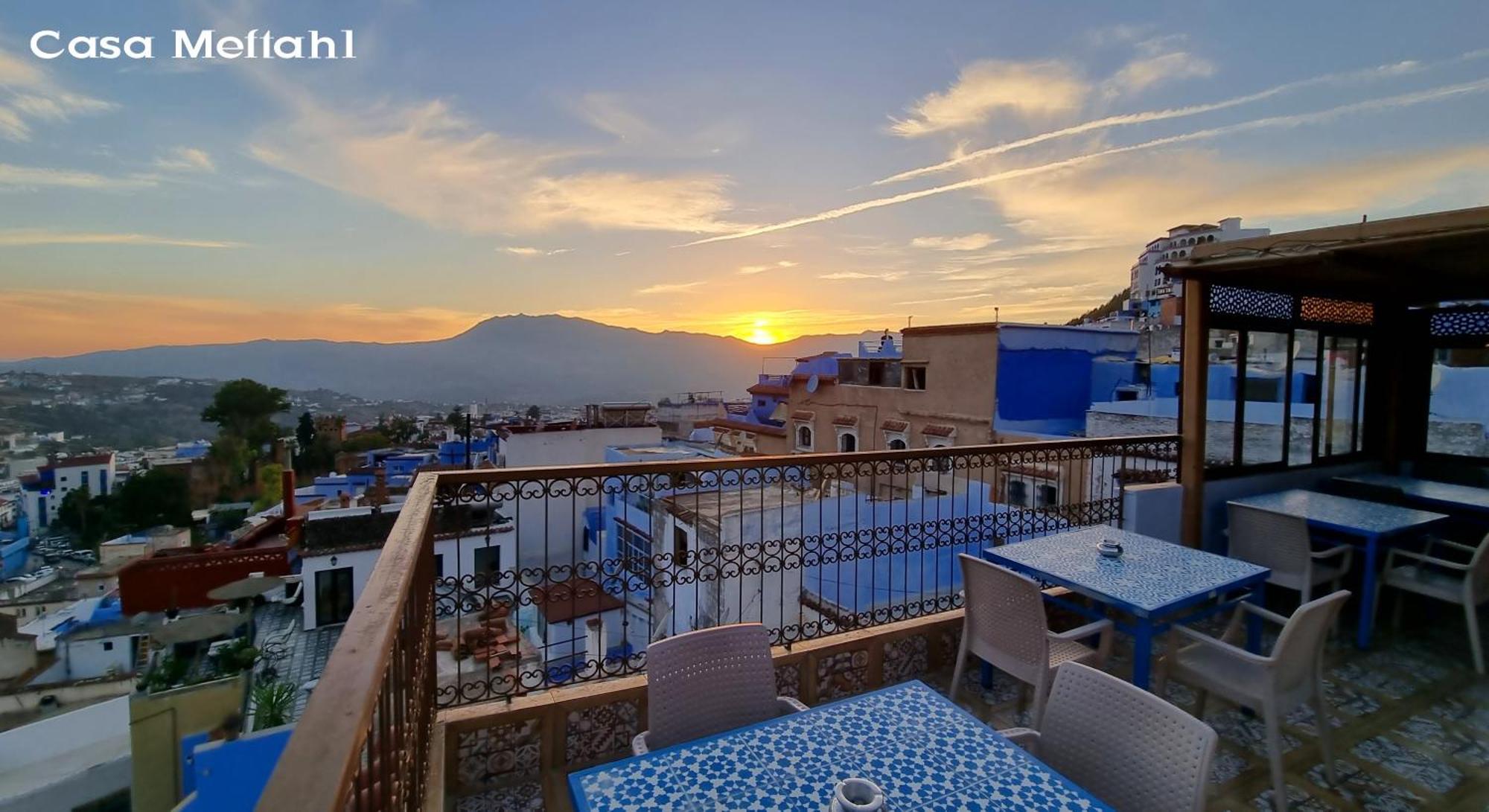 Appartement Casa Meftah Blue à Chefchaouen Extérieur photo