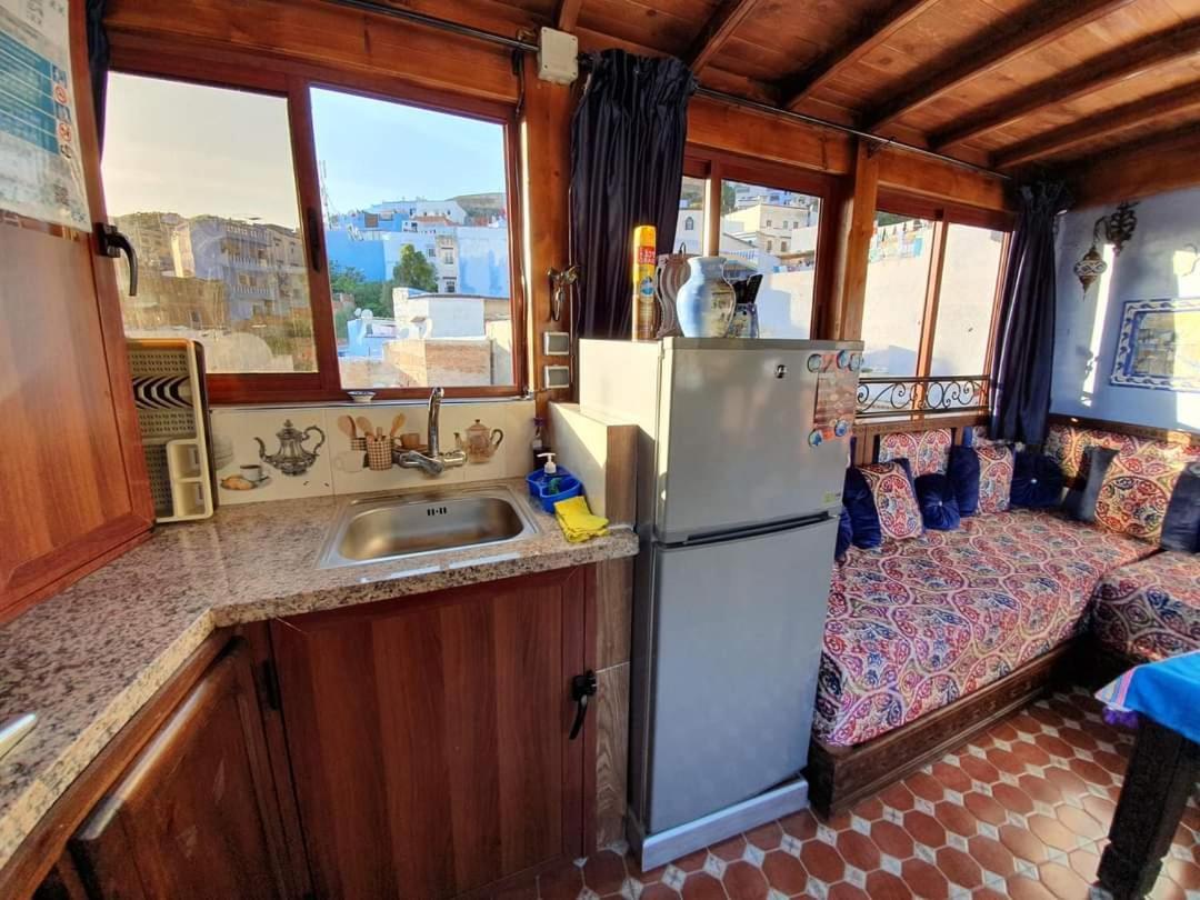 Appartement Casa Meftah Blue à Chefchaouen Extérieur photo