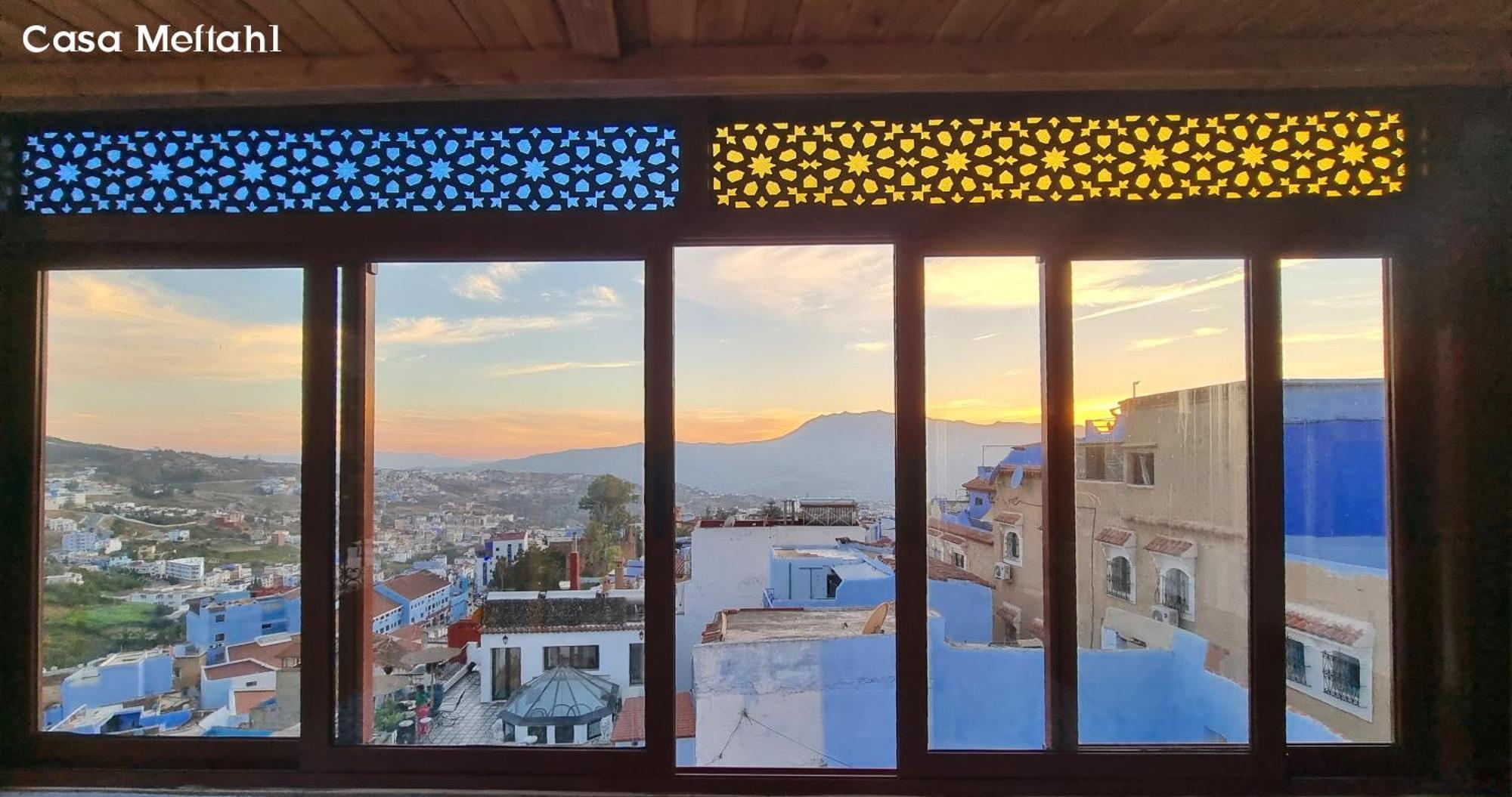 Appartement Casa Meftah Blue à Chefchaouen Extérieur photo