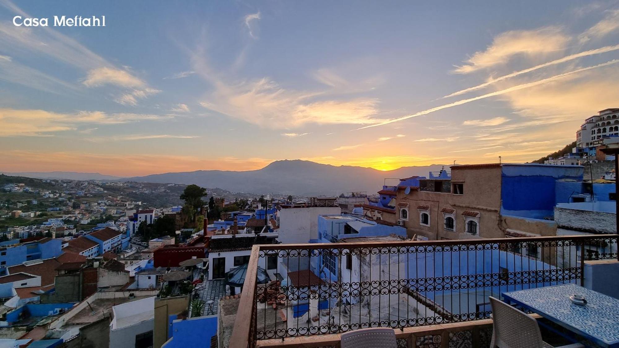 Appartement Casa Meftah Blue à Chefchaouen Extérieur photo