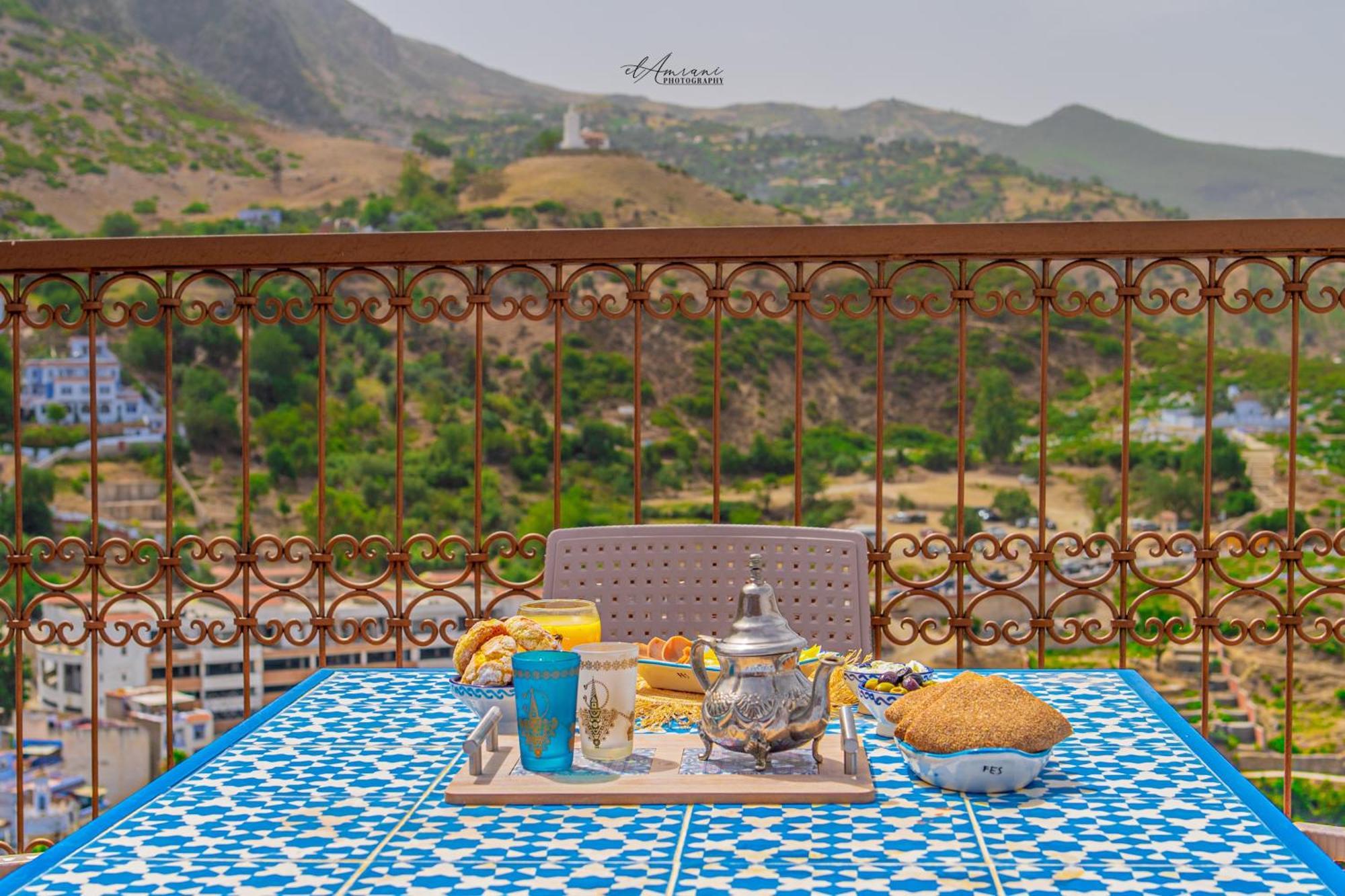 Appartement Casa Meftah Blue à Chefchaouen Extérieur photo