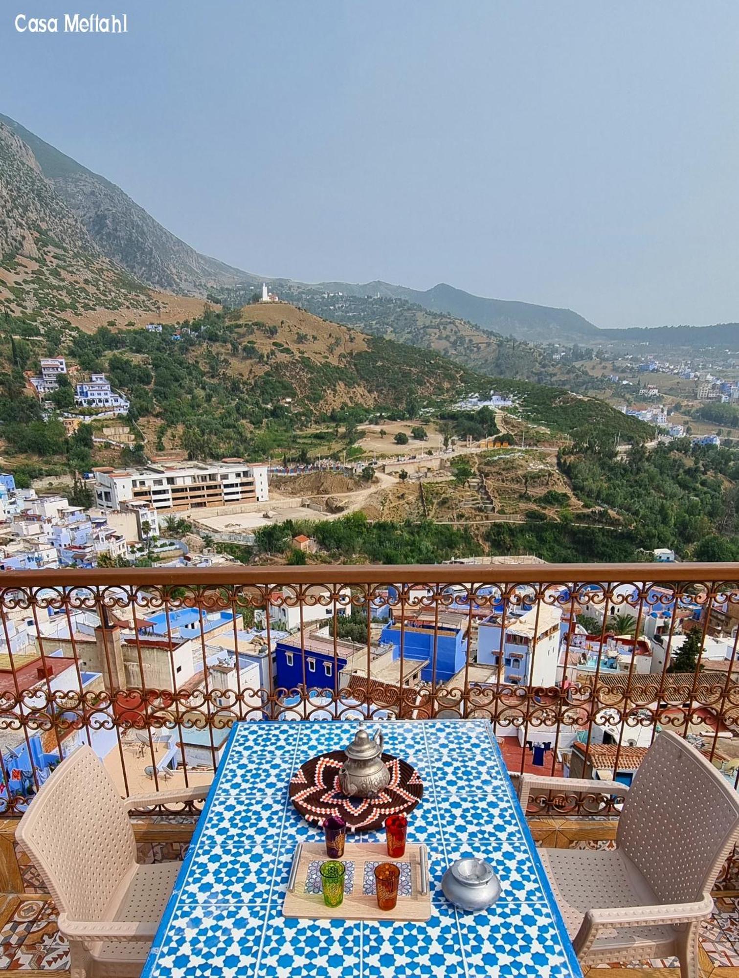 Appartement Casa Meftah Blue à Chefchaouen Extérieur photo