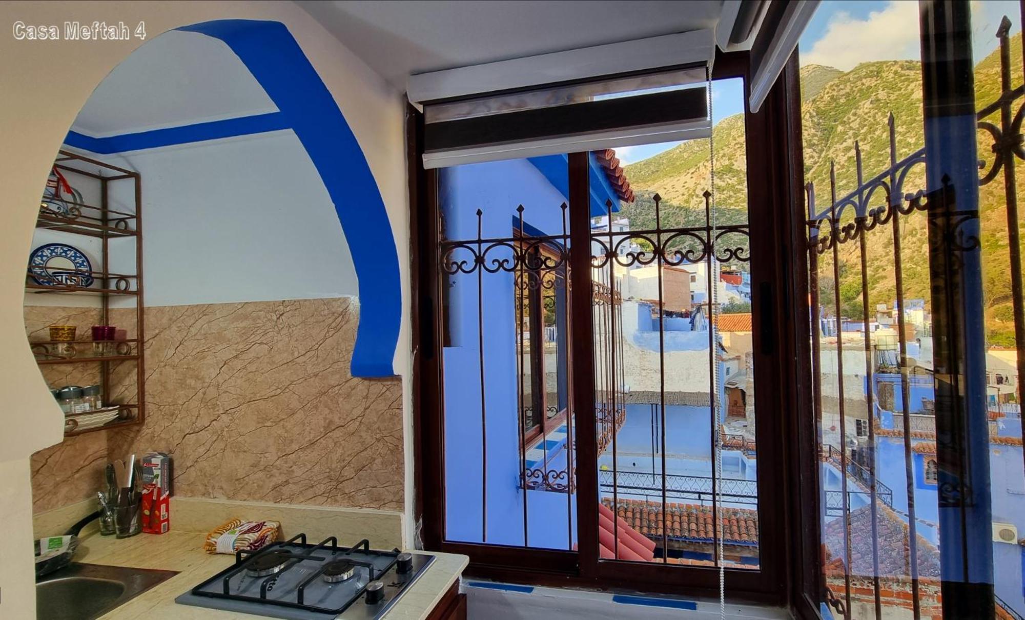 Appartement Casa Meftah Blue à Chefchaouen Extérieur photo