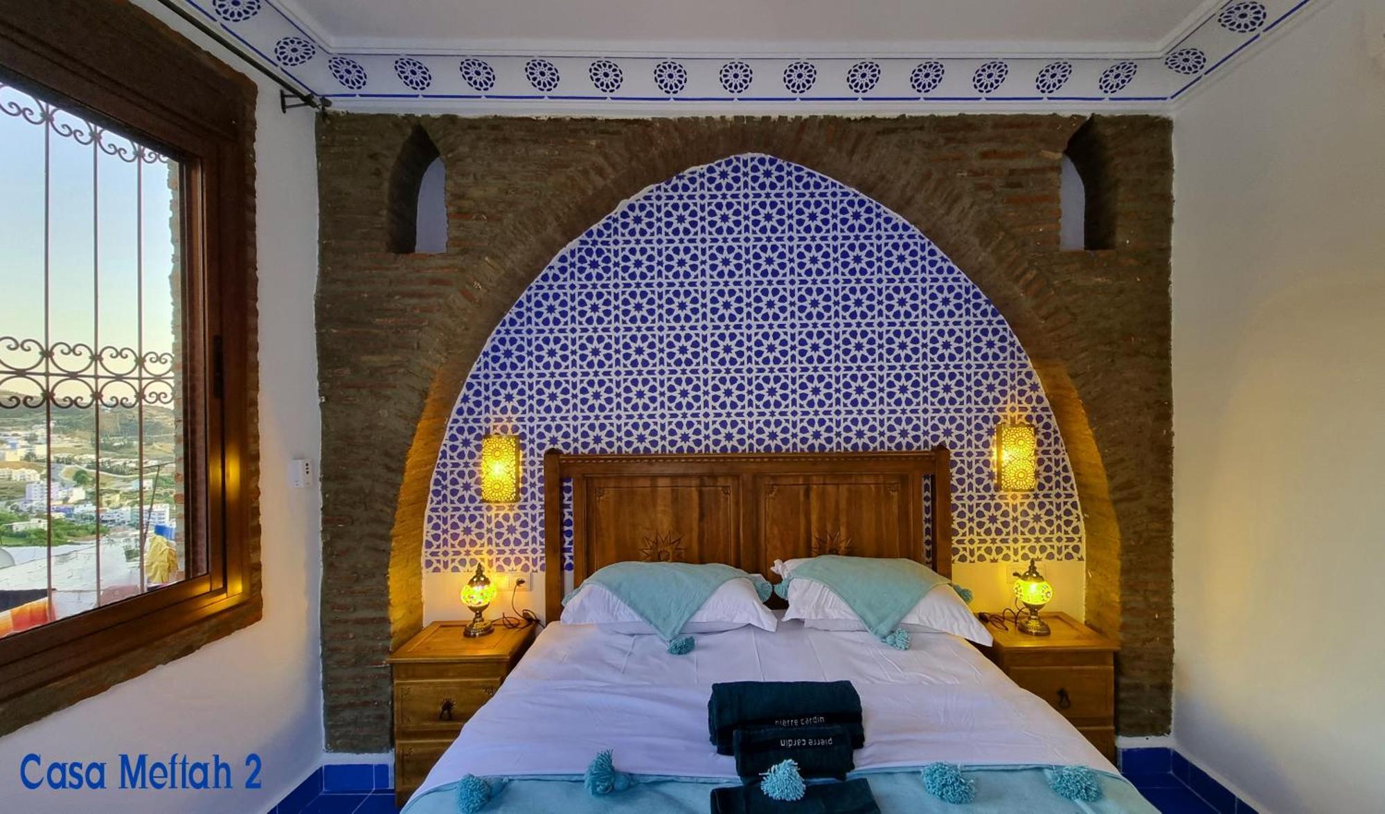Appartement Casa Meftah Blue à Chefchaouen Extérieur photo