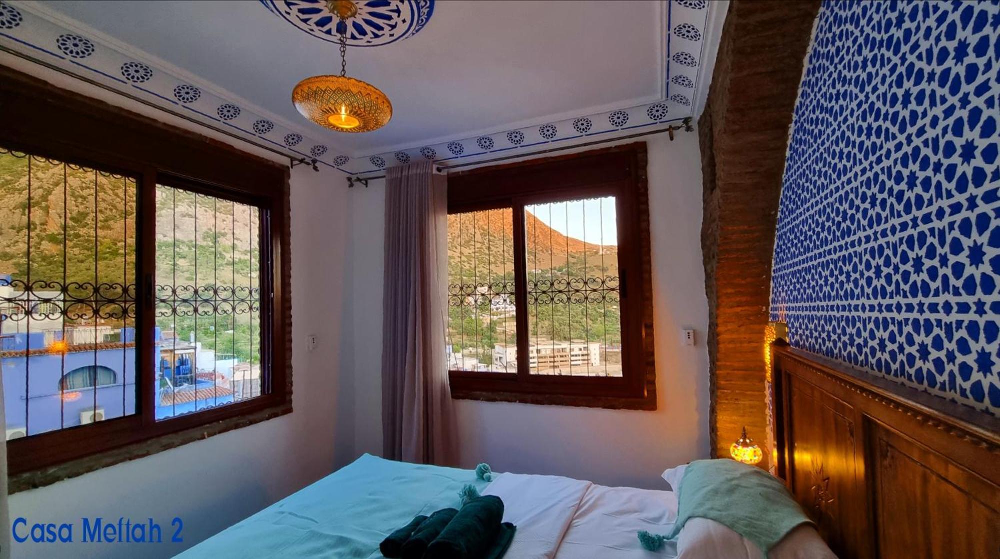 Appartement Casa Meftah Blue à Chefchaouen Extérieur photo