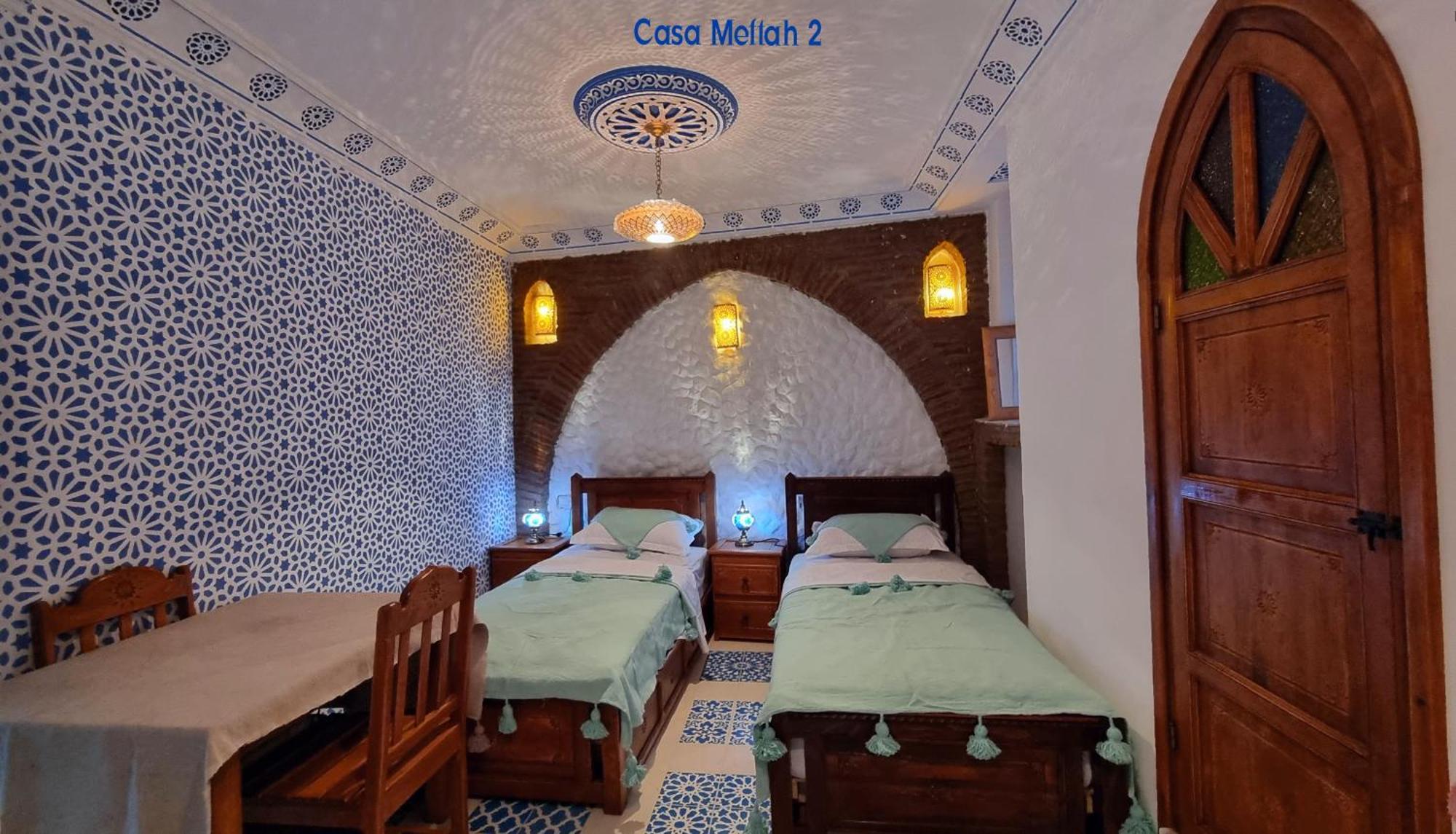 Appartement Casa Meftah Blue à Chefchaouen Extérieur photo