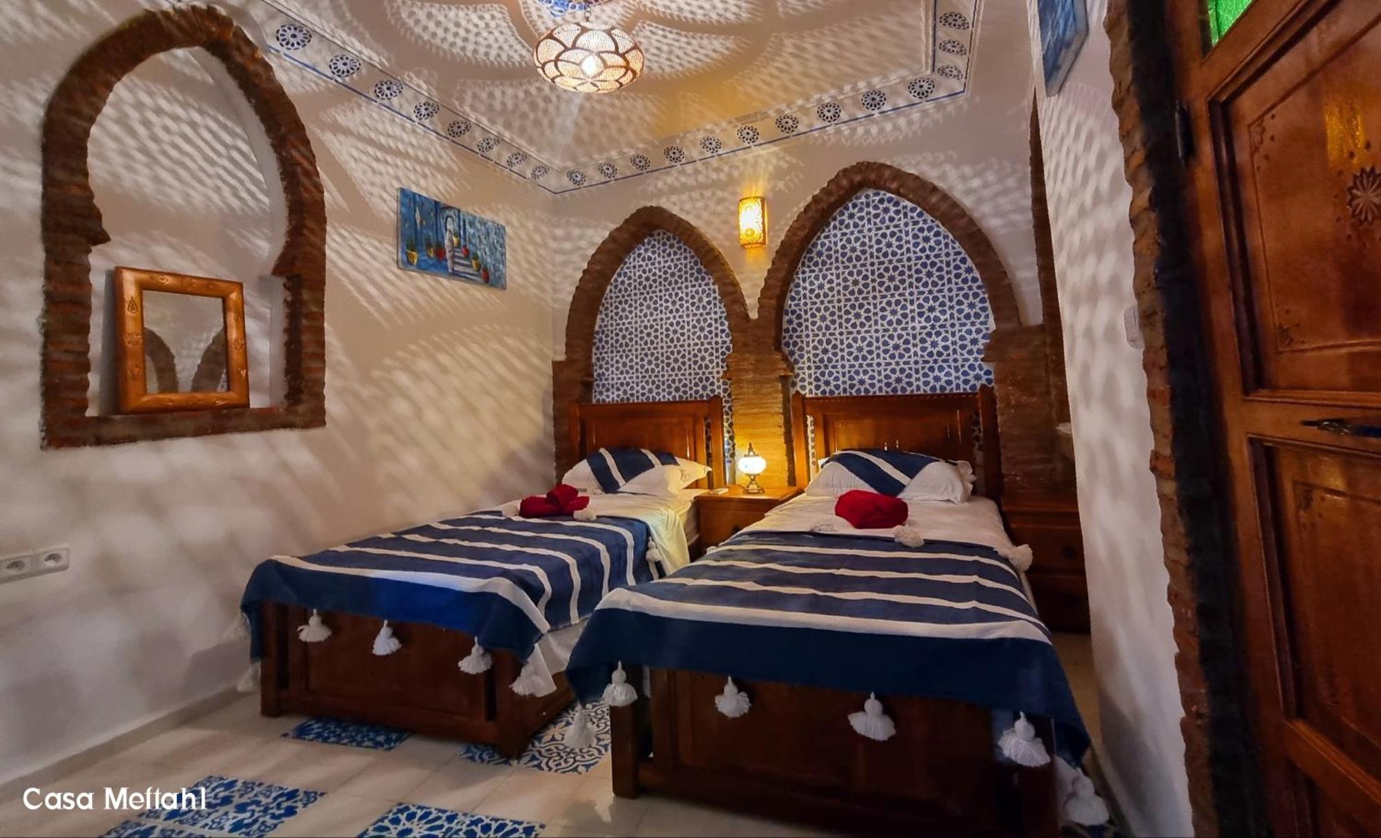 Appartement Casa Meftah Blue à Chefchaouen Extérieur photo