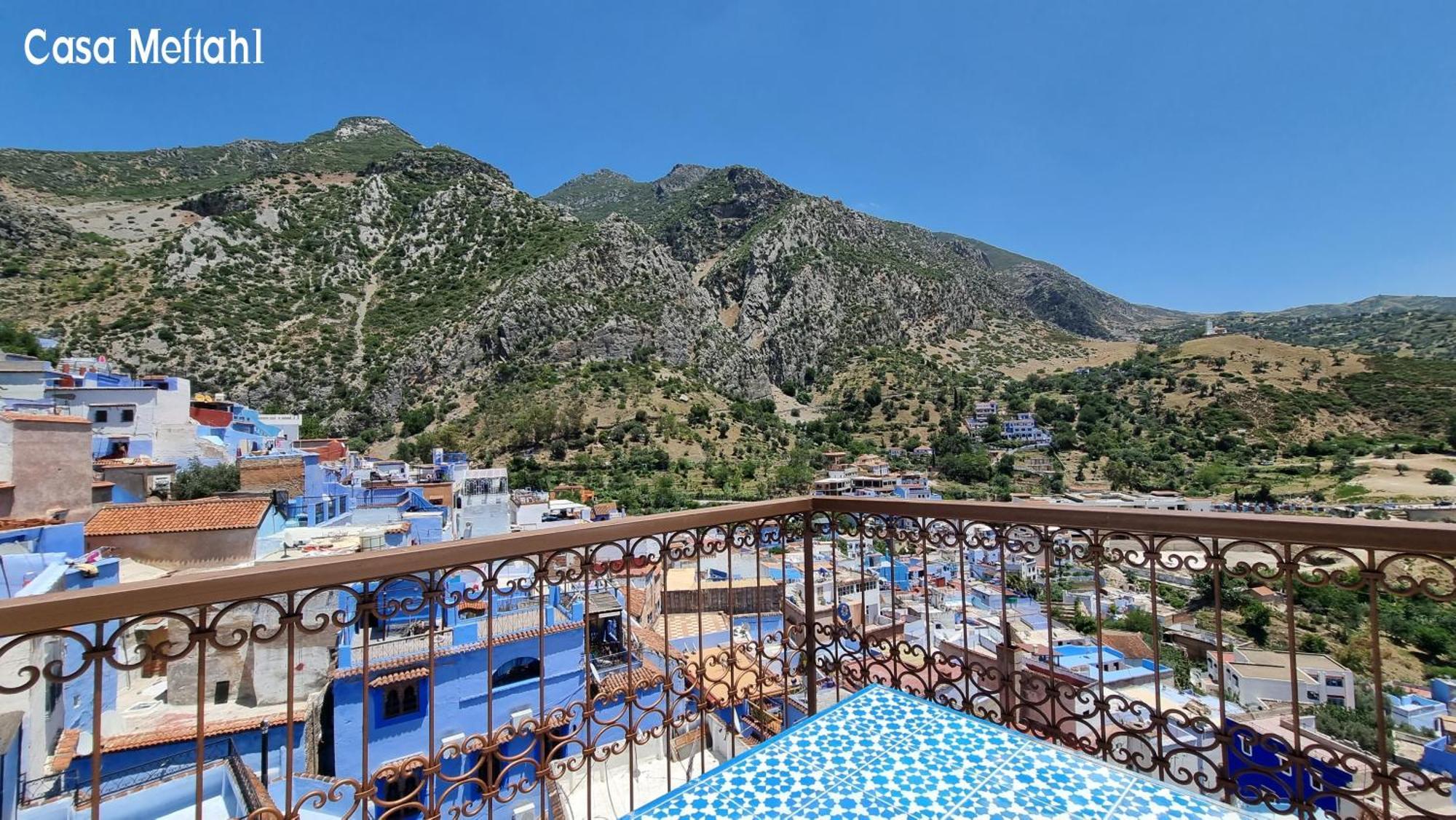 Appartement Casa Meftah Blue à Chefchaouen Extérieur photo