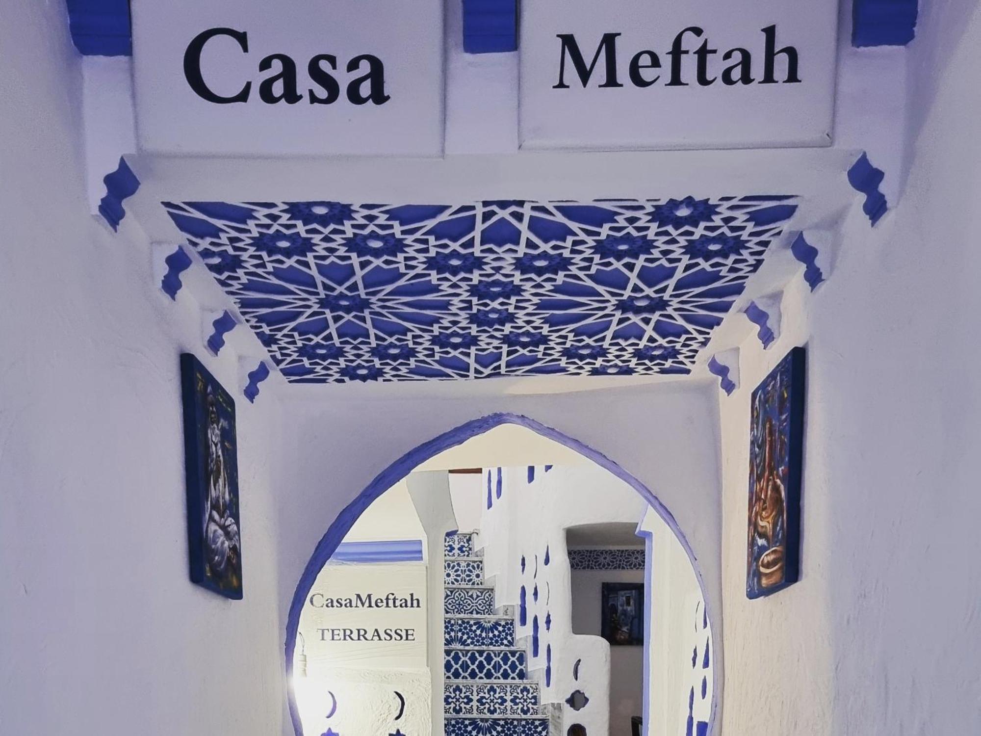 Appartement Casa Meftah Blue à Chefchaouen Chambre photo